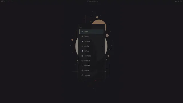 Omarchy menu