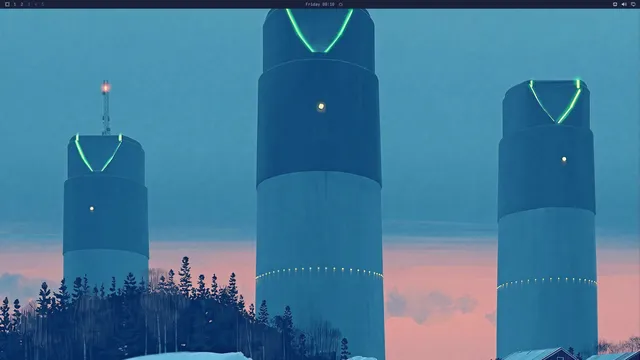 Empty desktop