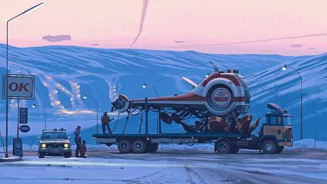 The Loop wallpaper: roadside transport