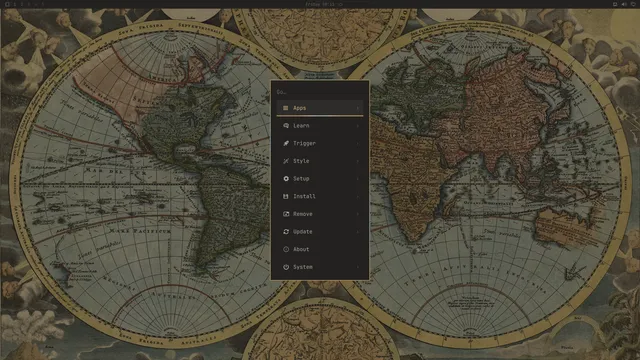 Omarchy menu
