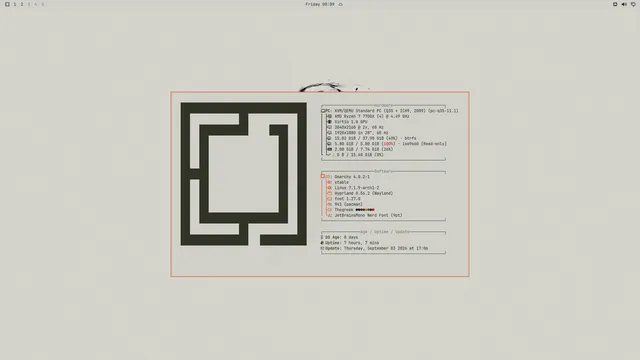 About window