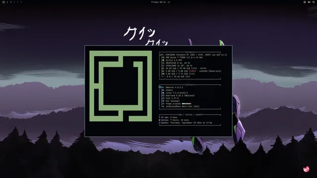 About window
