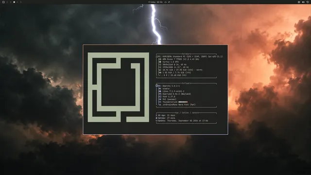 About window