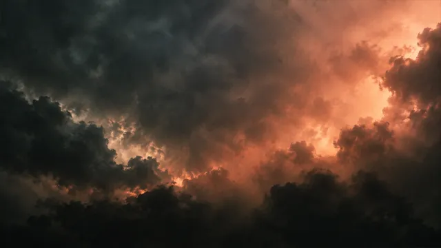 Thunderstruck wallpaper: clouds