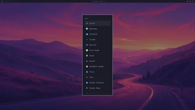 App launcher
