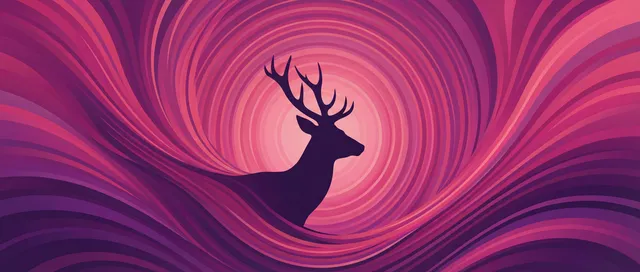 Tokyo Night wallpaper: swirl buck