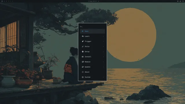 Omarchy menu