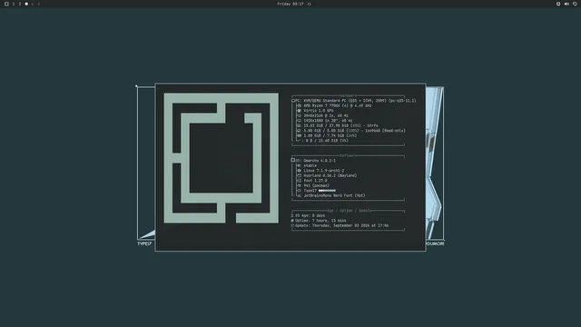 About window
