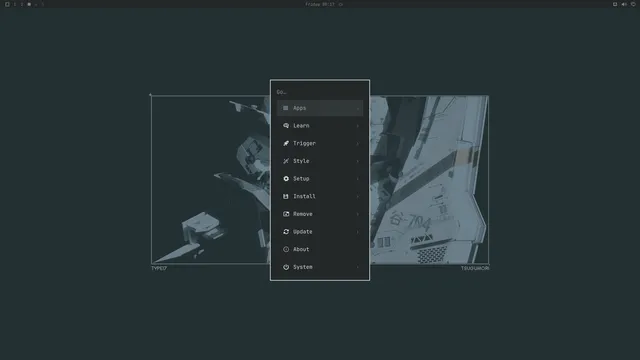 Omarchy menu