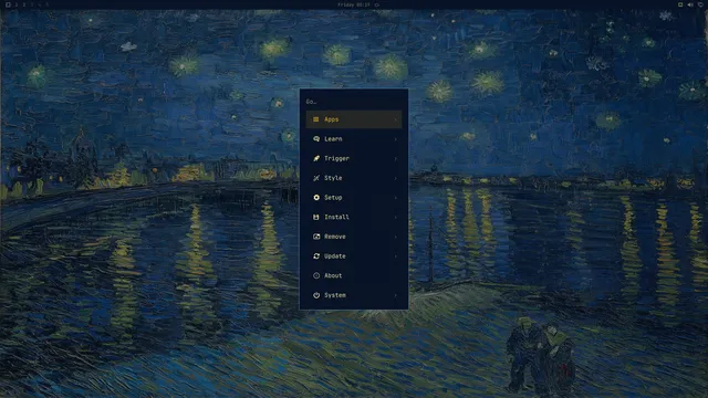 Omarchy menu