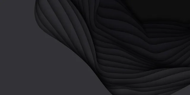 Vantablack wallpaper: layers stacked