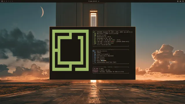 About window