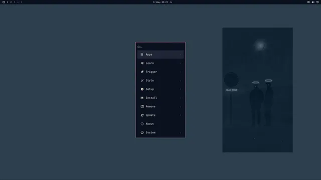 Omarchy menu