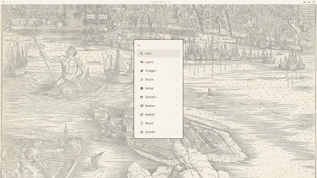 Omarchy menu