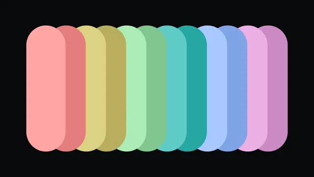 Vernier wallpaper: palette