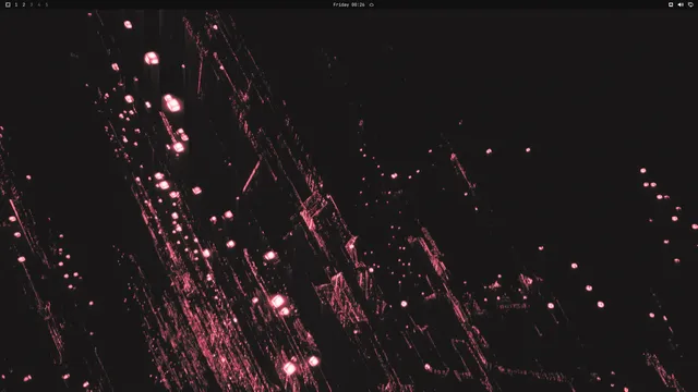 Empty desktop