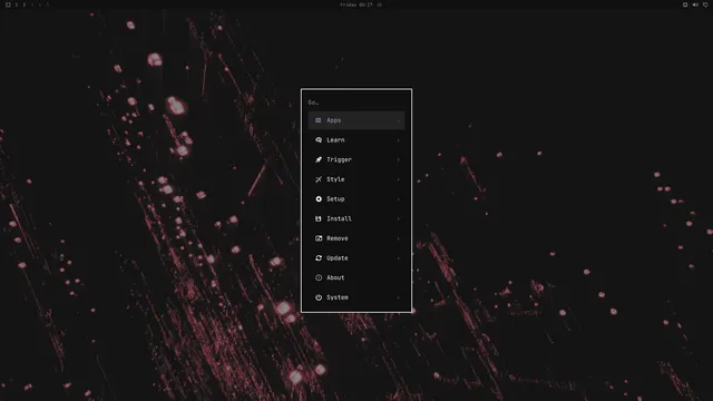 Omarchy menu