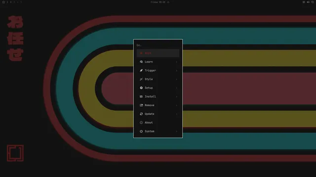 Omarchy menu