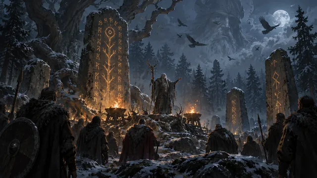 Vikings wallpaper: seidr