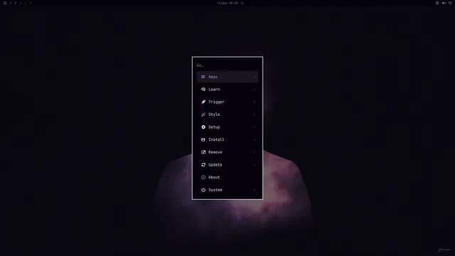 Omarchy menu