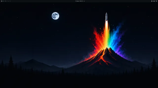 Empty desktop