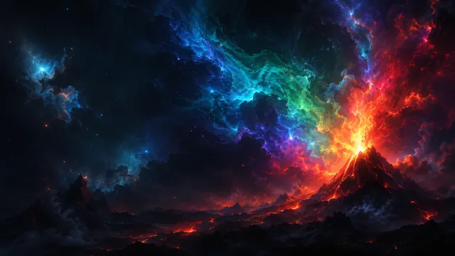 Vulkanite wallpaper: vulkanite cosmic