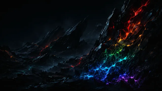 Vulkanite wallpaper: vulkanite obsidian