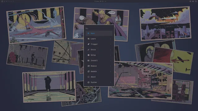 Omarchy menu