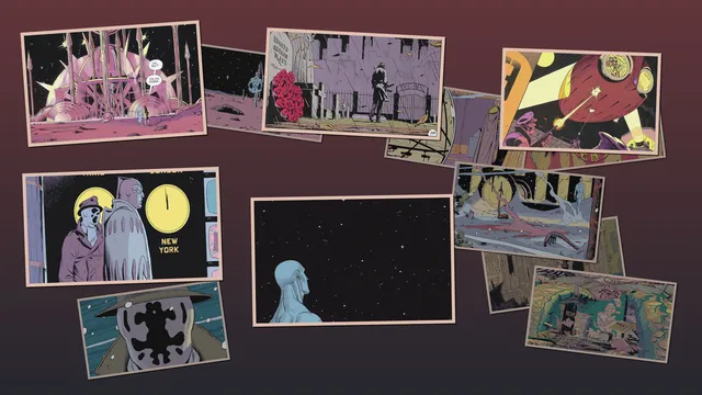 Watchmen wallpaper: left column