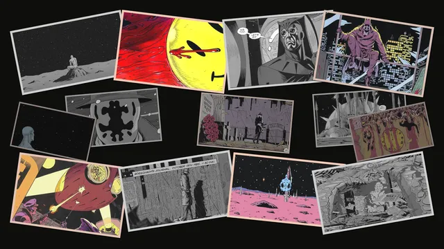 Watchmen wallpaper: static field