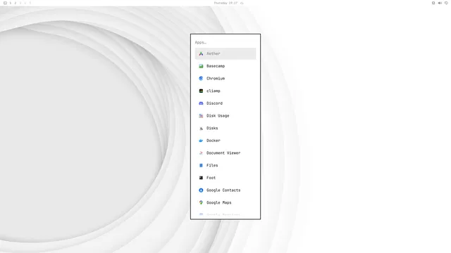 App launcher