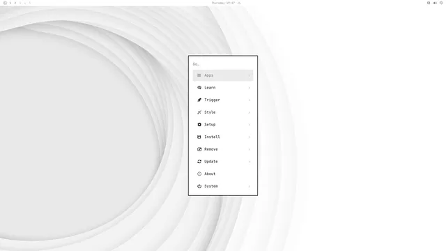 Omarchy menu