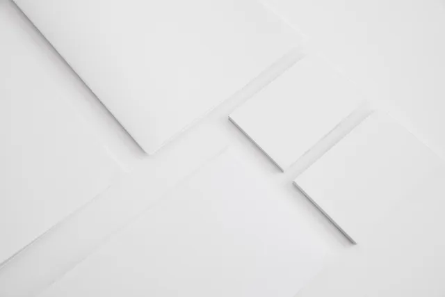 White wallpaper: white