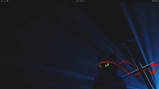 Empty desktop