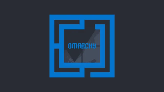 Windows Dark Mode wallpaper: omarchy frame
