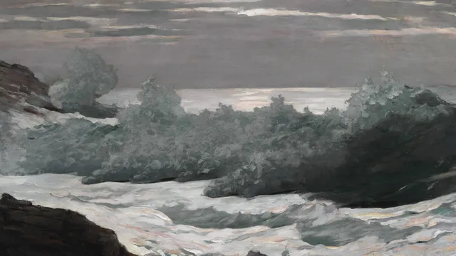 Winslow wallpaper: Winslow Homer 1900 1903 Early Morning After a Storm at Sea