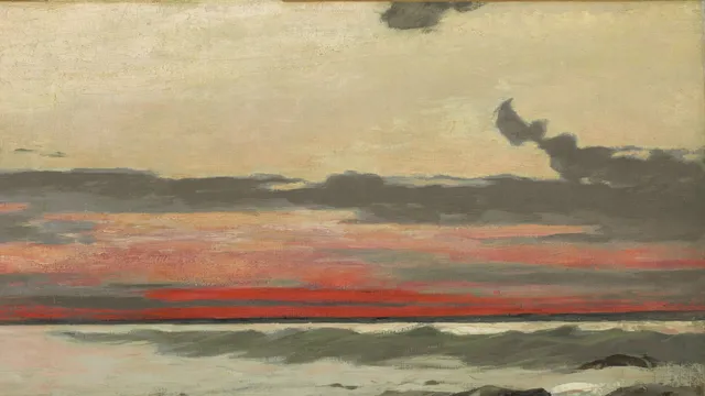 Winslow wallpaper: Winslow Homer 1900 West Point Prouts Neck