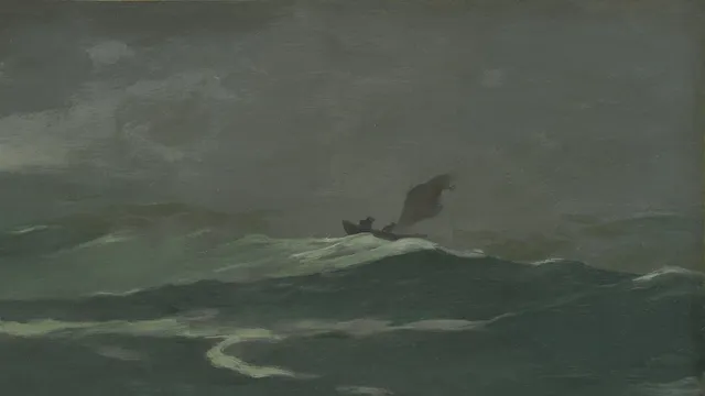 Winslow wallpaper: Winslow Homer 1904 Summer Squall