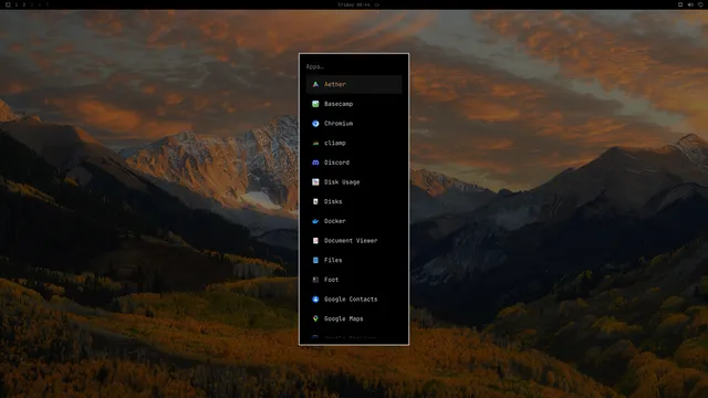 App launcher
